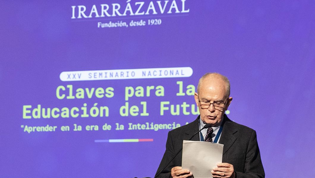 Saludo del Presidente del Consejo de la Fundación Irarrázaval en Seminario Nacional 2024