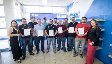 Profesores de la RED Irarrázaval se capacitan en Mecatrónica e Industria 4.0